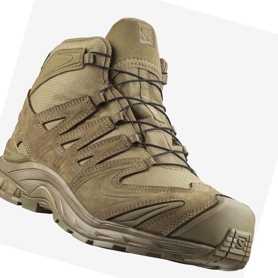 Salomon XA FORCES MID GORE-TEX Csizma Női Barna | HU 3035JPQ